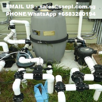 Rooftop Swimming Pool Filter Installation - Singapore Specialized ...